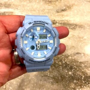 G~SHOCK, G-LIDE, baby blue (men’s) watch. PERFECT CONDITION